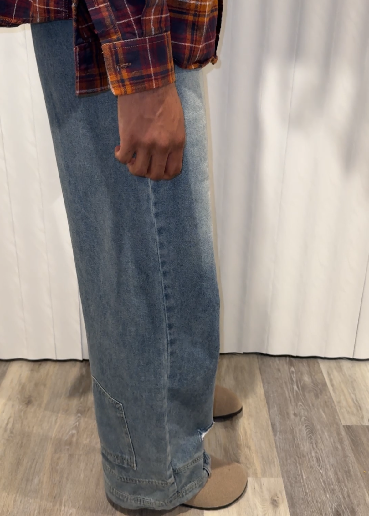 "Just A Regular Pair Of Jeans" Upside-Down Jeans