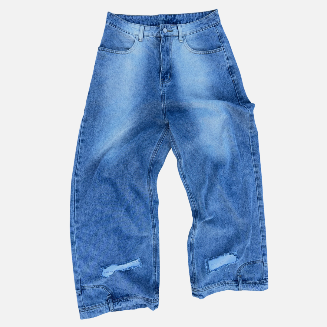 "Just A Regular Pair Of Jeans" Upside-Down Jeans