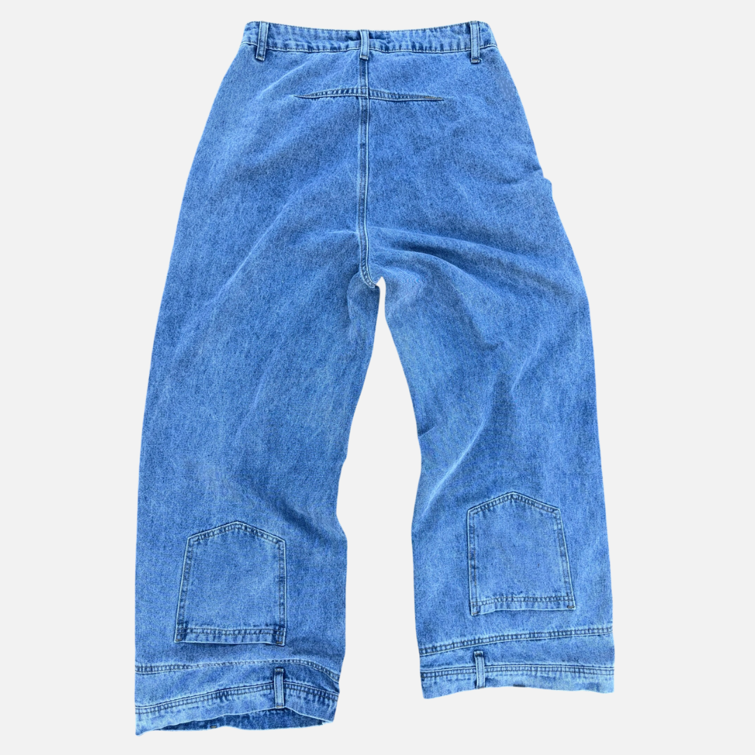 "Just A Regular Pair Of Jeans" Upside-Down Jeans