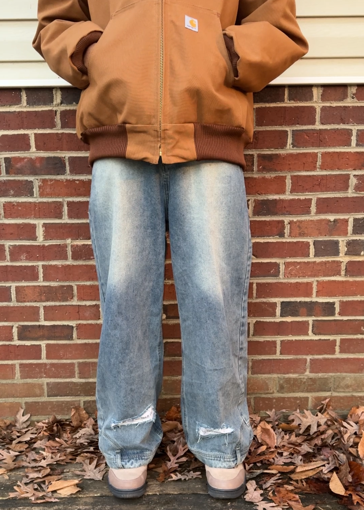 "Just A Regular Pair Of Jeans" Upside-Down Jeans