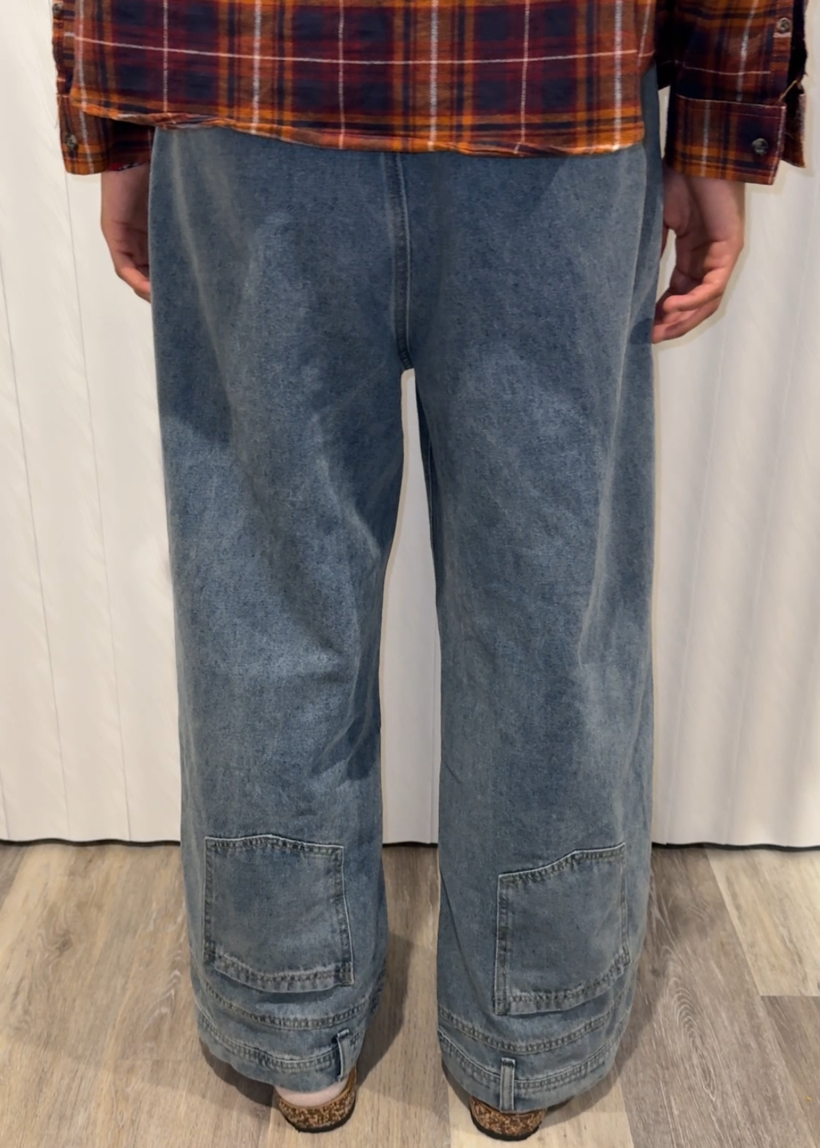 "Just A Regular Pair Of Jeans" Upside-Down Jeans