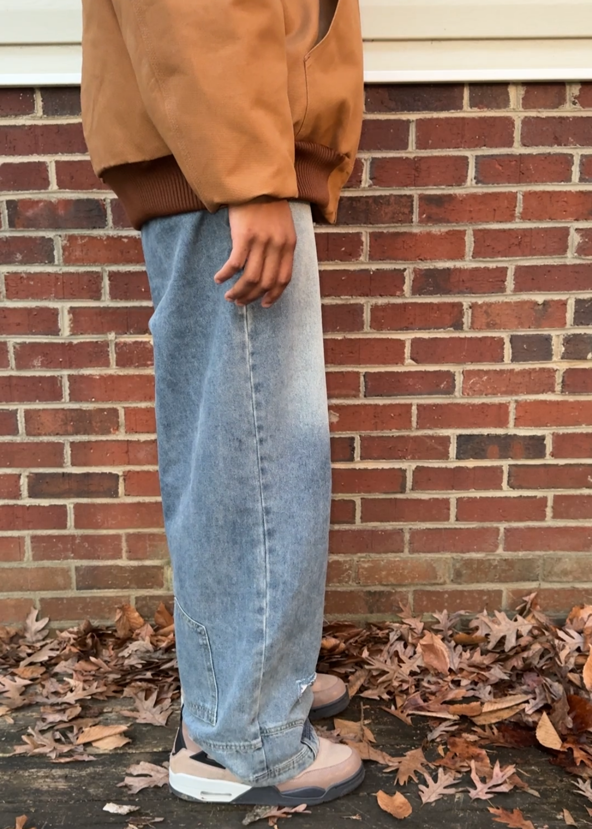 "Just A Regular Pair Of Jeans" Upside-Down Jeans