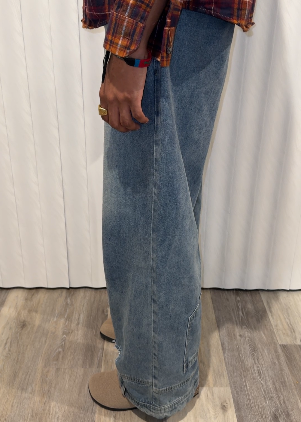 "Just A Regular Pair Of Jeans" Upside-Down Jeans